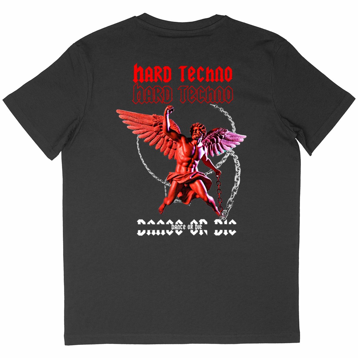 tee shirt hard techno